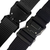 Tactical Belt for Men, Golf Web Belt for Jeans with Automatic Buckle Adjustable Tactical Nylon Mens Gun Belt