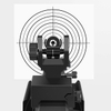 Twod Flip Up Rifle Sight Double Aperture Iron Sights Picatinny Spare Front And Rear Scope