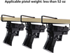 Gun Rack, Pistol Rack for Gun Safe Shelf Or Stack On Gun Cabinet, Gun Safe Accessory