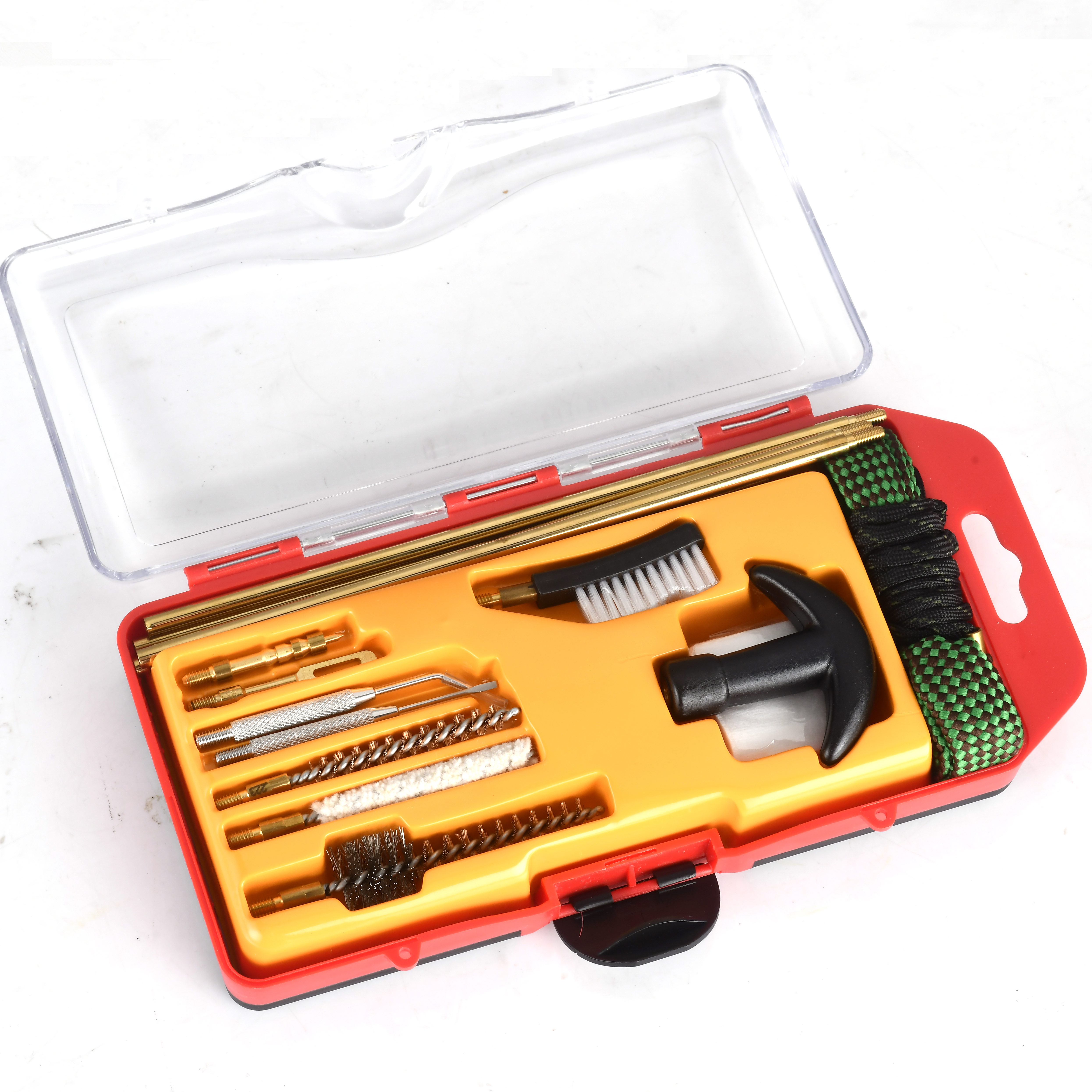 JUJIAN New product .223 Bore Chamber Brushes Gun Cleaning Patches Brass Rod Cleaning Kit