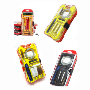 Wholesale Transparent Box Gun Brush Cleaning and Maintenance Tools Shooting Hunting Accessories High Quality Gun cleaning kit