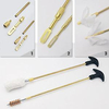 New Aluminum Rod Leather Case for Sale for Various Gun Caliber Cleaning Brushes