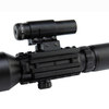 Rifle Scope 3-10x42, Illuminated Optics, red laser, Green -Coating Reflex Mini Sight