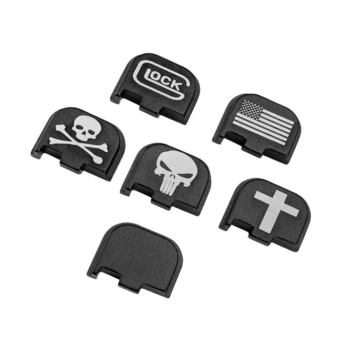 Aluminum Alloy Rear Cover Plate (for Glock 43/43x/48 Gen 1 - 5)