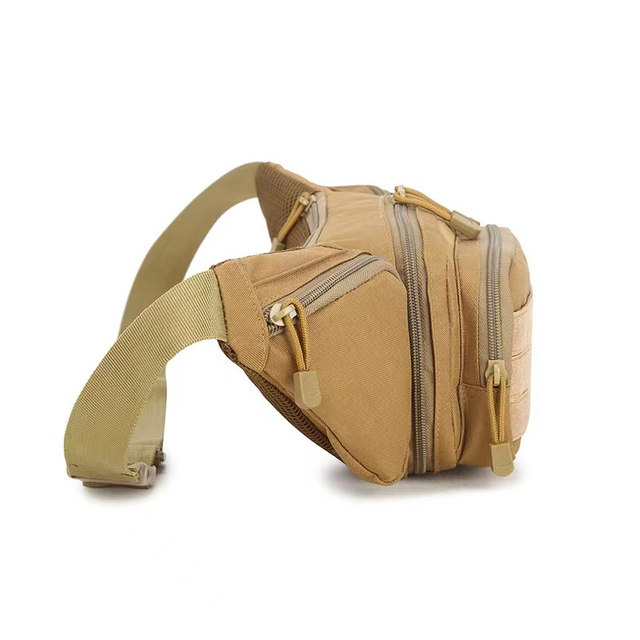 Tactical Waist Pack Portable Fanny Pack Outdoor Hiking Travel Large Army Waist Bag Military Waist Pack for Daily Life Cycling Camping Hiking Hunting Fishing Shopping