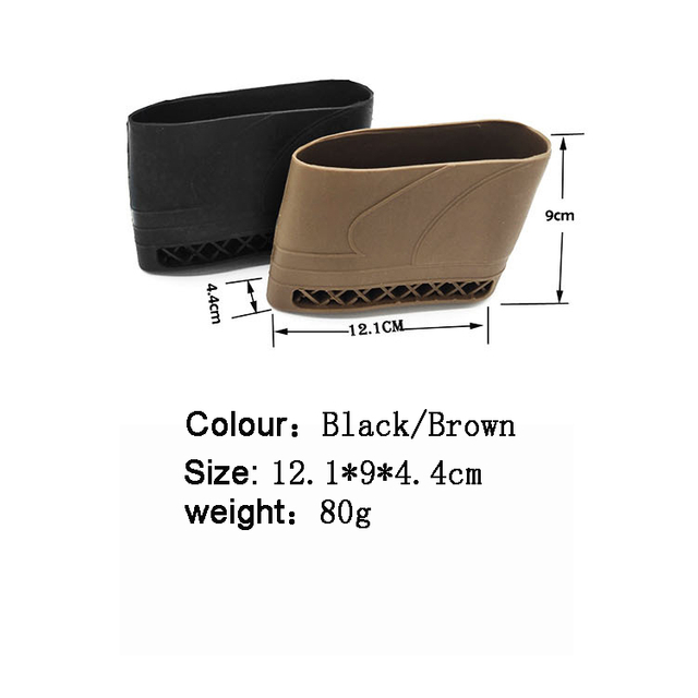 Gun Butt Stock Recoil Pad for Hunting Shooting