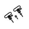1.25-inch Wooden Base High-Strength Metal Texture Strap Ring All-Metal Strap Buckle