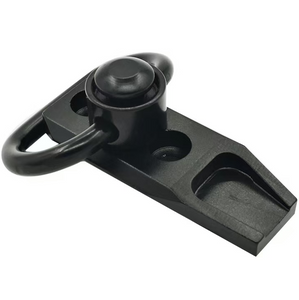 Manufacturer Supply Metal QD Quick-Release Tactical Sling Swivel, Wooden Black Sling Swivel, Sling Ring