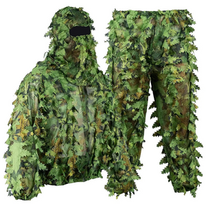 Outdoor Shooting 3D Leaf Camouflage Suit