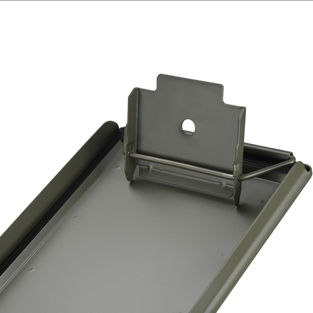 Classic Steel Ammo Box, Lockable & Waterproof Lid, 2 Sizes: .30 / .50 Caliber, Army Green