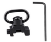CCross-border Hot-selling Floating Quick Release M-Lok Tactical Sling Swivel Flat Bottom Double Ring Sling Buckle Toy Gun Sling QD Buckle
