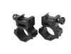 Optical Accessories 25.4mm Diameter Double Nail Clamp Dovetail Track Bracket Sight Clamp Aluminum Alloy Flashlight Clamp
