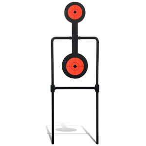Selling Range Shooting Black Metal Gun Target, Suitable for Glock/AR15/M16A4 Etc.