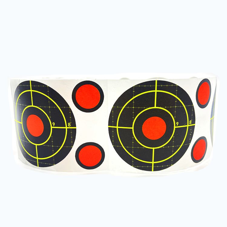 Targets 200 Target Roll - 4" Inch Adhesive Splatter Target