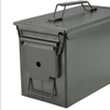 Waterproof Ammo Cans Metal – Army Green Ammo Box Steel – for Shotgun Rifle Nerf Ammunition 