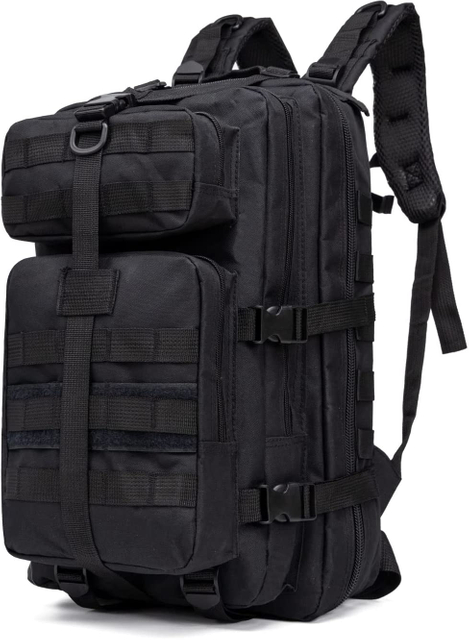 Tactical Backpacks Large Army Molle Assault Bag - Bug Out Pack Outdoor Waterproof Rucksack for Hunting Hiking Camping Trekking