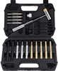 Roll Pin Punch Set, Gunsmithing Punch Tools, Made of Solid Material Including Steel Punch and Hammer