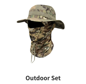 Camouflage Round Brim Hat