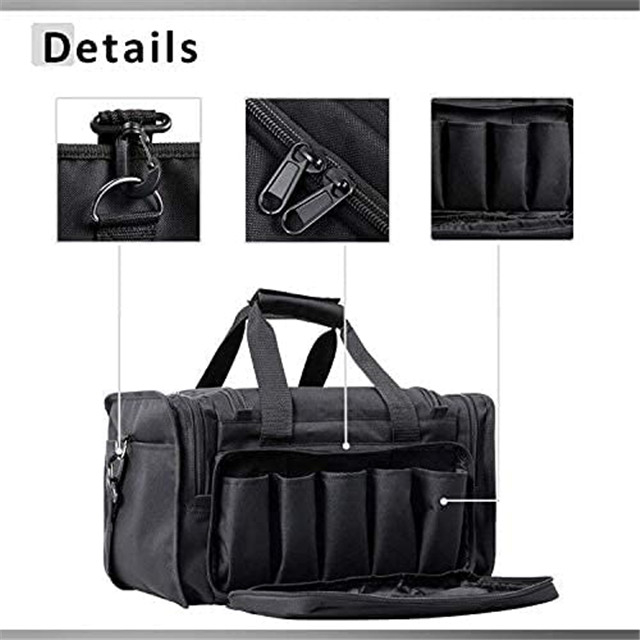 Multifunctional Range Glock Pistol Bullet Luggage Gun Bag for Outdoors