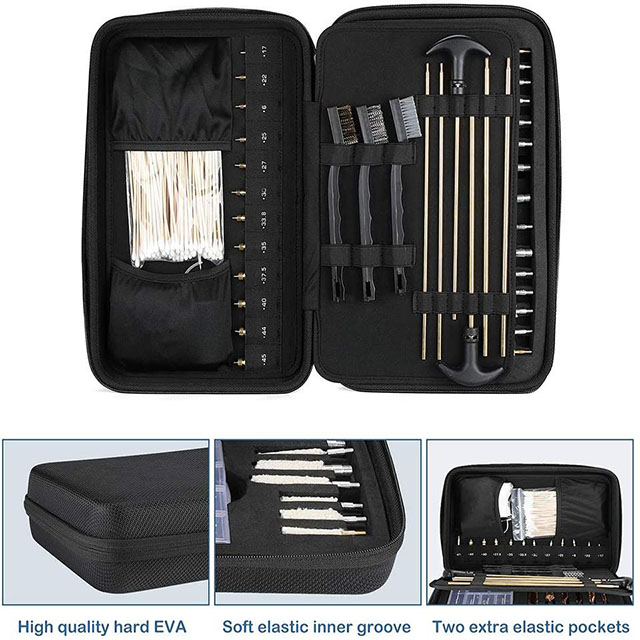 The Barrel Cleaning Brush Set for All Gun Types Supports Wholesale Customization