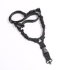 1 Point Sling Quick Adjust QD Rifle Sling with QD Sling Swivel, QD Sling Mount for Mlok Rail Push Button Quick Release Sling Attachment Rail Mount, Quick Disconnect Sling with Fast Thumb Loop
