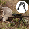 Tactical Rifle Bipod | 6-9 Inch Adjustable, Tiltable Foldable with Quick Release S-Lock