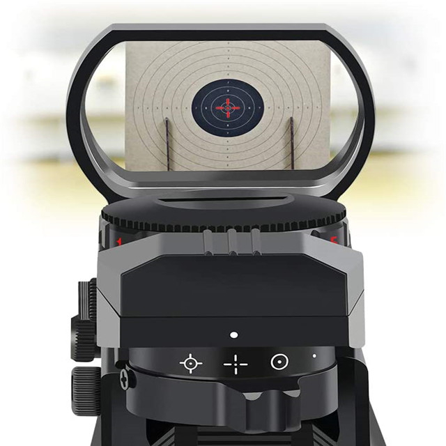 Available Rifle AR15 Reflex Sight Level 5 Brightness 20mm Rail Red Dot Scope