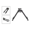  Tiltable Foldable Quick Release Bipod with S-Lock, Swivel Sling Mount And Picatinny/Weaver Rail Adapter, 7-9 Inches