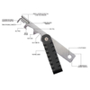 Grip Carbon Multi-Scraper - Clean All Major Bolt Carrier Parts Gunsmithing Cleaning Rebuild And Maintenance