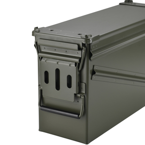 Custom Engraved Ammo Box Metal Ammunition Case Steel Storage Can