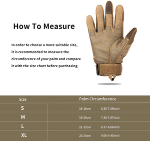 Glove Station The Combat Tactical Knuckle Gloves for Men Outdoor Sports Training Motorcycling