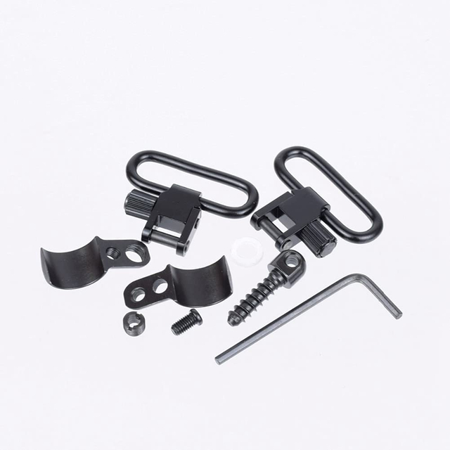 Outdoor Hunting Accessories QD 1" 1.25 Inch Sling Attachment Mounts Studs Screw 2Pcs/Set Sling Swivels