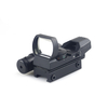 1X22X33 Reflex Sight Red Dot Sight Red Green 4 Reticle Optics with Laser and Pressure Pad Switch for 20mm Rail