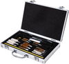 26 Pcs Airgun Rife Pistol Shotgun Universal Brass Gun Cleaning Kits With Leather Case Case for sale