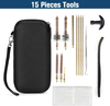 GK38.223/5.56 Gun Cleaning Kit Rifle with Bore Chamber Brushes Cleaning Pick Kit phosphor bronze bore brushes