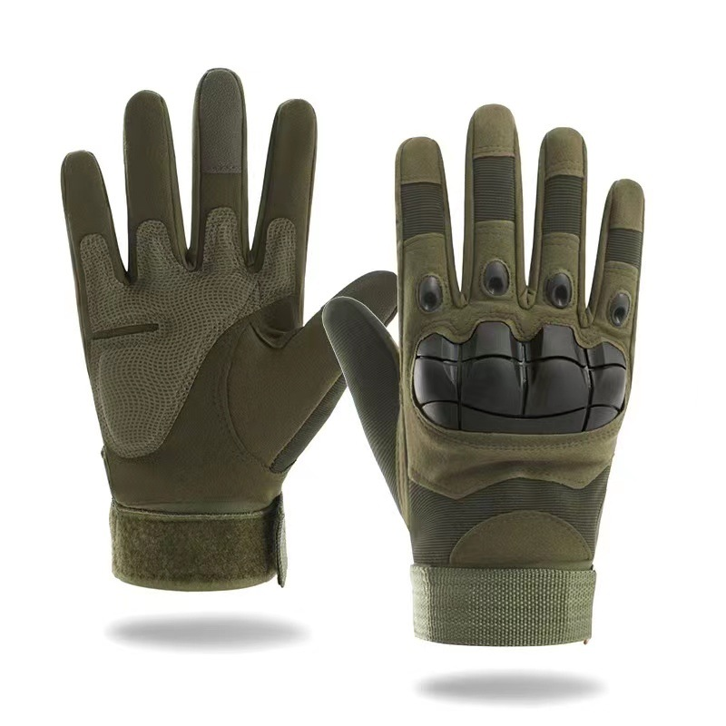 Tactical Gloves Full Finger - Anti-Slip & Abrasion Resistant for Outdoor, Shooting, Riding - Breathable & Durable Unisex Military Gloves
