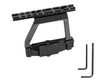 MST AK74U Scope Mount, 20mm Rail Ak47 Picatinny Side Rail