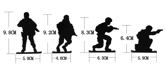 Little Soldier Metal Shooting Target