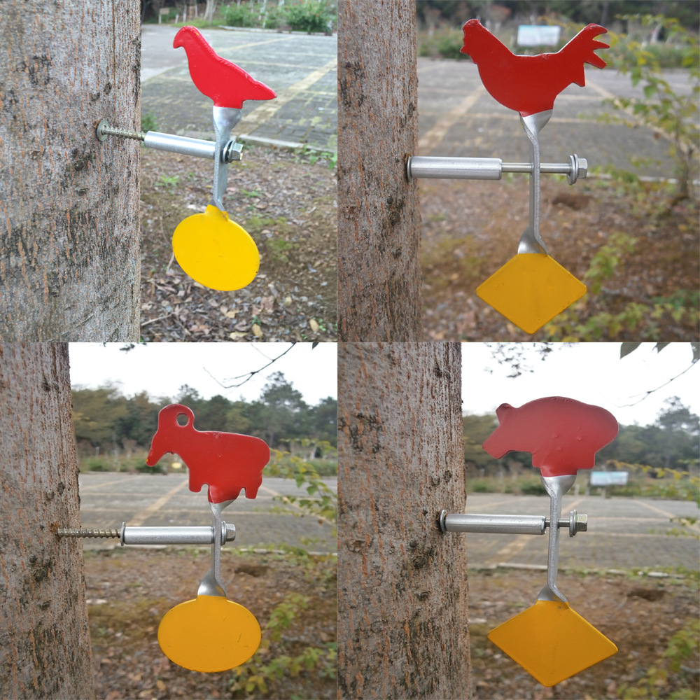 Tree Inserting Rotating Animal Target