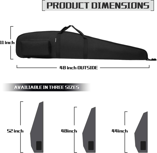 Classic Tactical Soft Rifle Case Shotgun Bag Adjustable Shoulder Strap Suitable for Hunting Shooting Gun Cases for Rifles