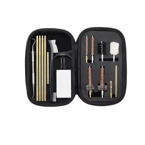 GK40 17pcs .22cal .30cal universal gun cleaning kit with cloth bag for sale