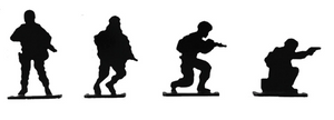 Little Soldier Metal Shooting Target