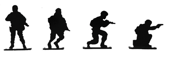 Little Soldier Metal Shooting Target