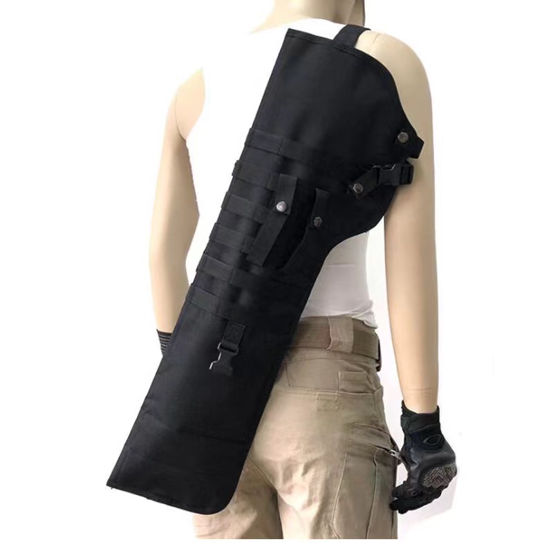 Tactical Rifle Scabbard Shotgun Shoulder Bag - 600D Oxford Cloth With Adjustable Strap (Multiple Colors)