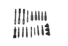 Plastic/brass Slotted Tips&jags of Gun Cleaning Kit for Ak47&AR15&glock 18