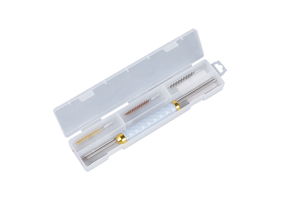 Wholesale Single Caliber Kit Bronze Plastic Box Gun Cleaning Kit 