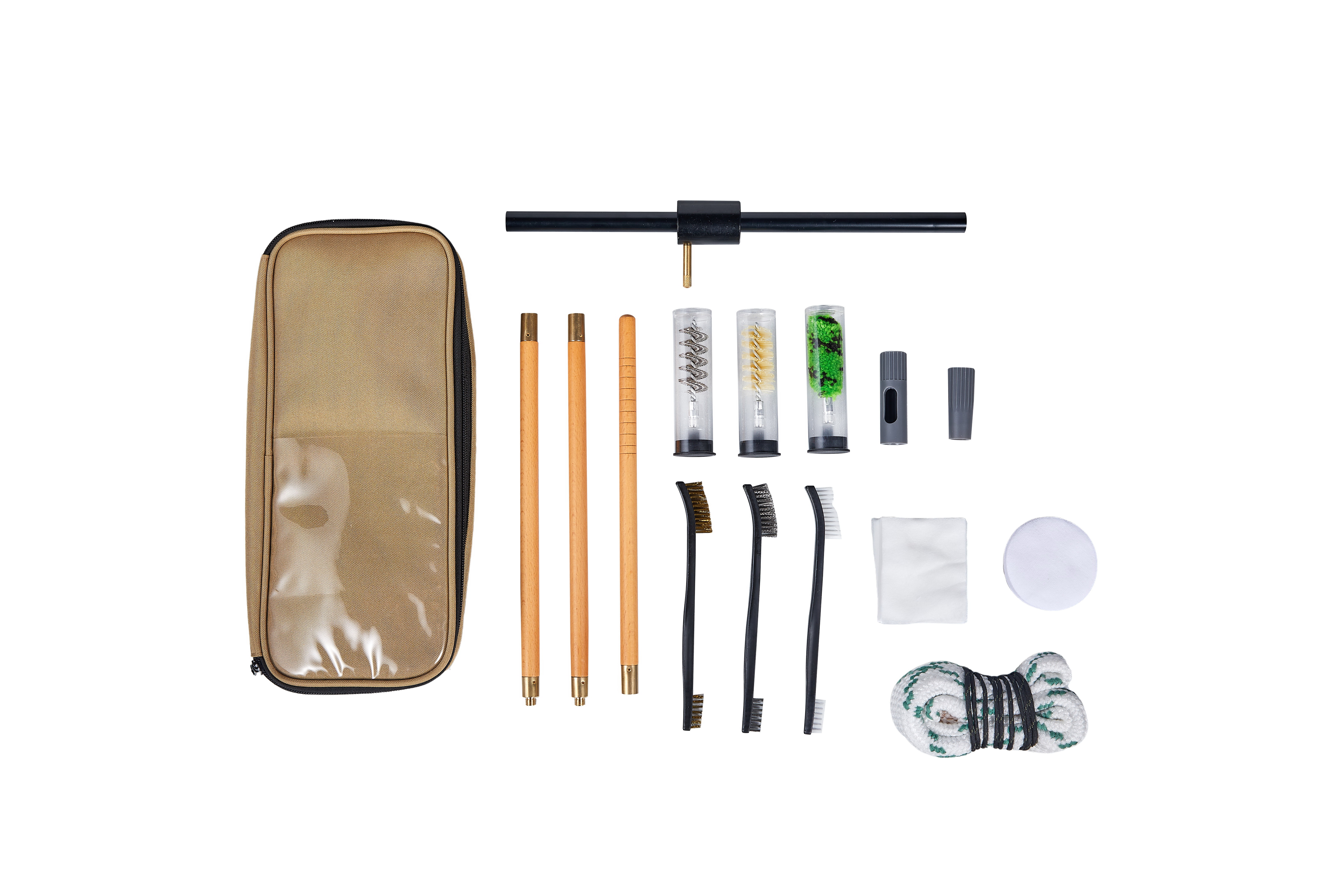 Portable Shotgun Cleaning Brush Set Gun Cleaning Kit for Out Door Cleaning Shooting