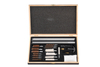 Factory Custom Wooden Box Gun Brush Cleaning Kit, Suitable for Cleaning Brushes of All Gun Types