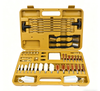 GK26 62 Pcs Universal Gun Cleaning Brush Brass Drill brush Cleaning Patch Gun Cannula Hunting Gun Cleaning Kit