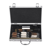 26 Pcs Airgun Rife Pistol Shotgun Universal Brass Gun Cleaning Kits With Leather Case Case for sale